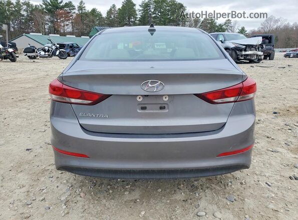 5NPD84LF0JH297681 2018 HYUNDAI ELANTRA Gray 