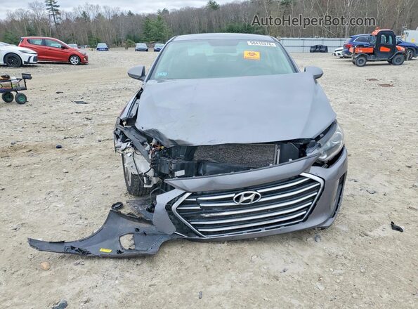 5NPD84LF0JH297681 2018 HYUNDAI ELANTRA Gray 