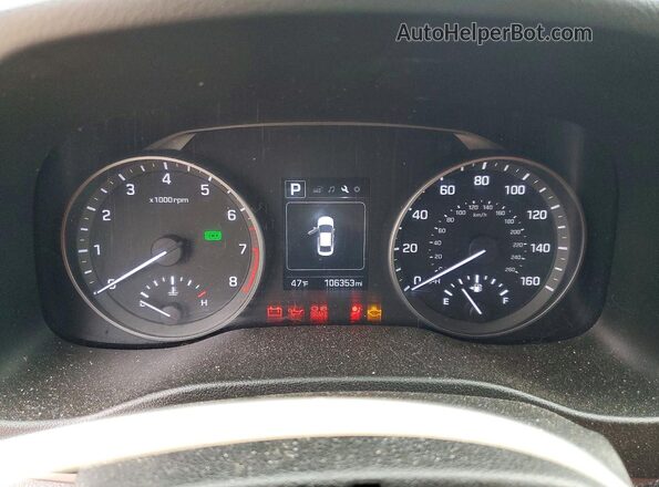 5NPD84LF0JH297681 2018 HYUNDAI ELANTRA Gray 