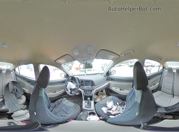 5NPD84LF0JH297681 2018 HYUNDAI ELANTRA Gray 
