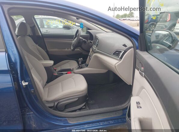 5NPD84LF0JH321008 2018 HYUNDAI ELANTRA Blue 