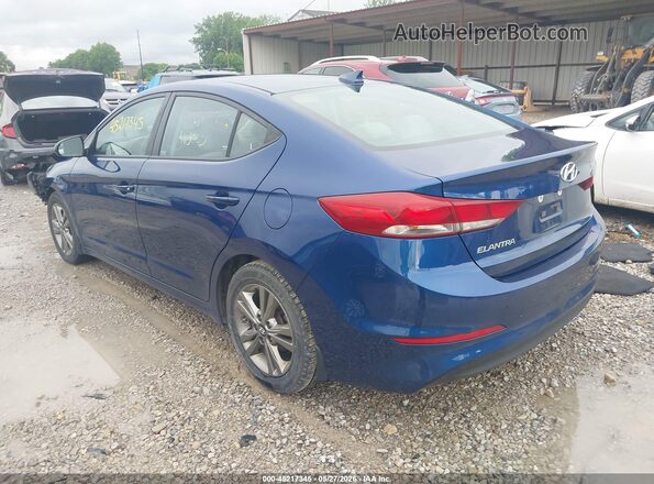 5NPD84LF0JH321008 2018 HYUNDAI ELANTRA Blue 