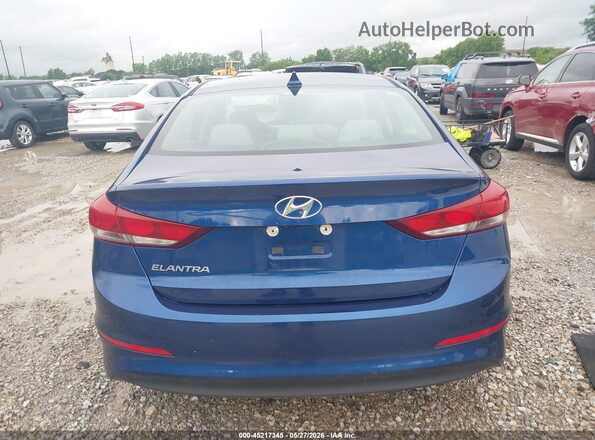 5NPD84LF0JH321008 2018 HYUNDAI ELANTRA Blue 