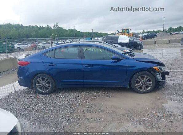 5NPD84LF0JH321008 2018 HYUNDAI ELANTRA Blue 