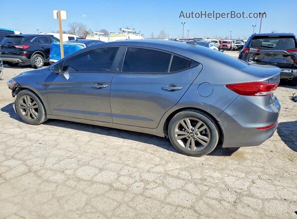 5NPD84LF0JH352565 2018 HYUNDAI ELANTRA Gray 