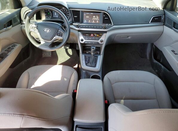 5NPD84LF0JH352565 2018 HYUNDAI ELANTRA Gray 