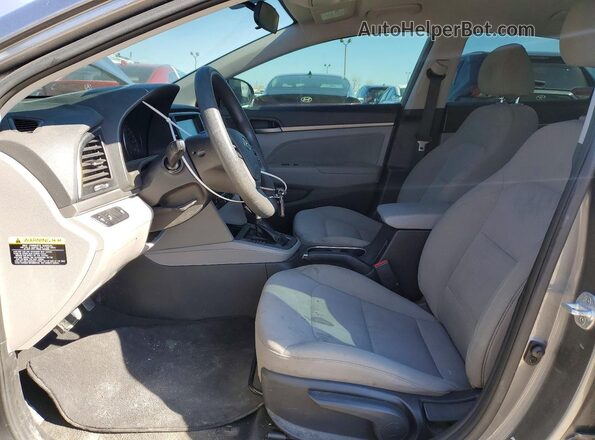 5NPD84LF0JH352565 2018 HYUNDAI ELANTRA Gray 