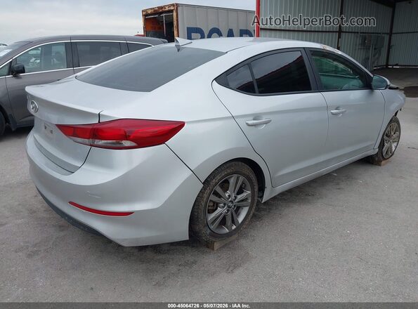 5NPD84LF0JH380110 2018 HYUNDAI ELANTRA Silver Հետևի աջ