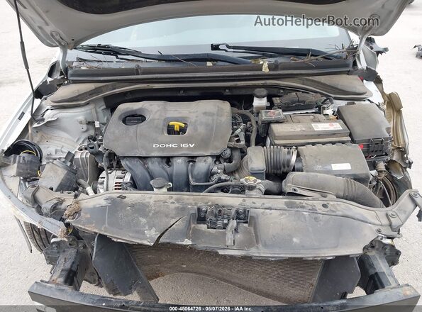 5NPD84LF0JH380110 2018 HYUNDAI ELANTRA Silver Հետևի տեսք