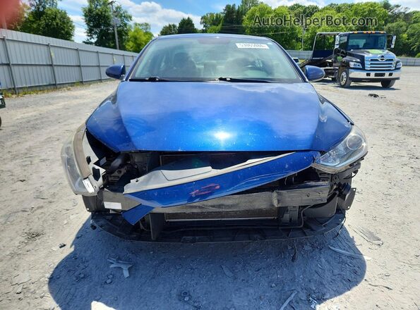 5NPD84LF0JH386120 2018 HYUNDAI ELANTRA Синий Вид спереди