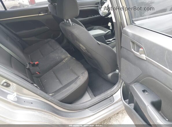 5NPD84LF0JH394508 2018 HYUNDAI ELANTRA Gray VIN կոդի պիտակի տեսք