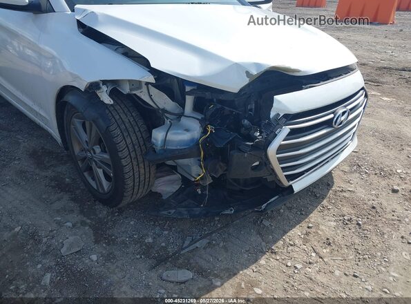 5NPD84LF0JH396193 2018 HYUNDAI ELANTRA White 