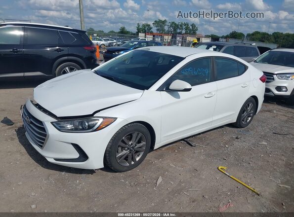 5NPD84LF0JH396193 2018 HYUNDAI ELANTRA White 
