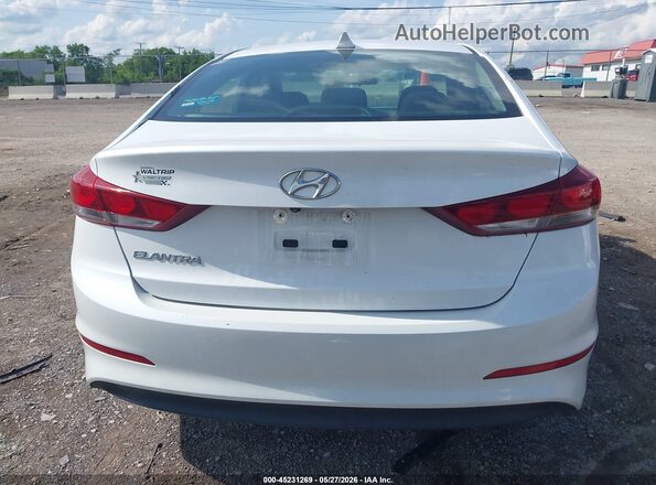 5NPD84LF0JH396193 2018 HYUNDAI ELANTRA White 