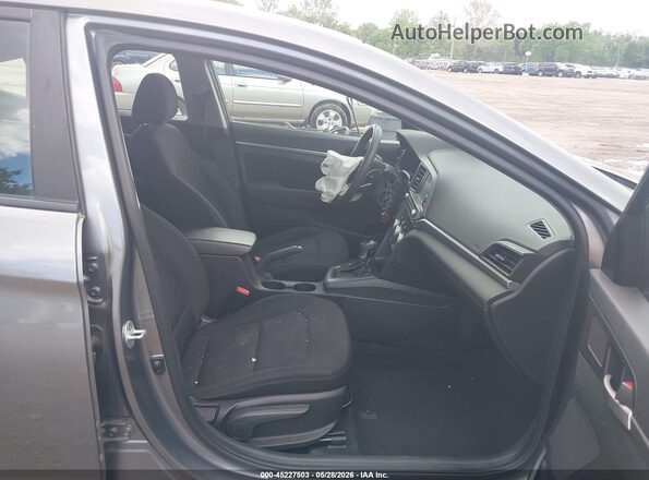 5NPD84LF0KH451632 2019 HYUNDAI ELANTRA Gray Vista interior delantera