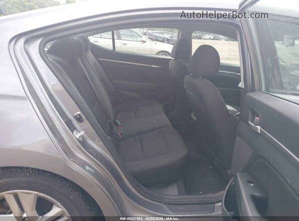 5NPD84LF0KH451632 2019 HYUNDAI ELANTRA Gray Vista de la etiqueta del VIN