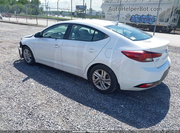 5NPD84LF0KH465577 2019 HYUNDAI ELANTRA Белый Задняя левая четверть