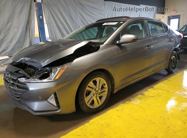 5NPD84LF0LH518702 2020 HYUNDAI ELANTRA Gray 
