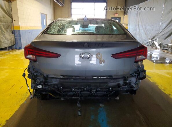 5NPD84LF0LH518702 2020 HYUNDAI ELANTRA Gray Հետևի տեսք