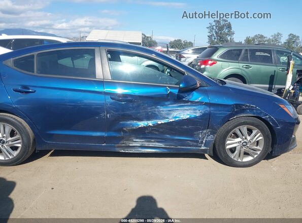 5NPD84LF0LH525374 2020 HYUNDAI ELANTRA Dark Blue Դիմացի տեսք