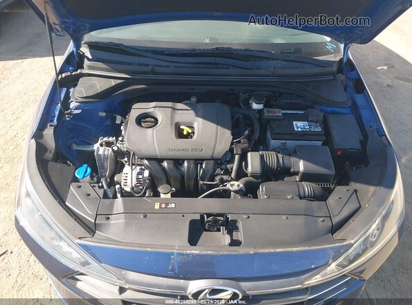5NPD84LF0LH525374 2020 HYUNDAI ELANTRA Dark Blue Հետևի տեսք