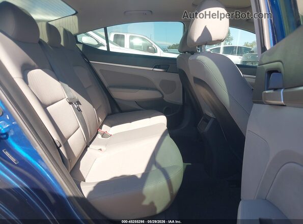 5NPD84LF0LH525374 2020 HYUNDAI ELANTRA Dark Blue VIN կոդի պիտակի տեսք