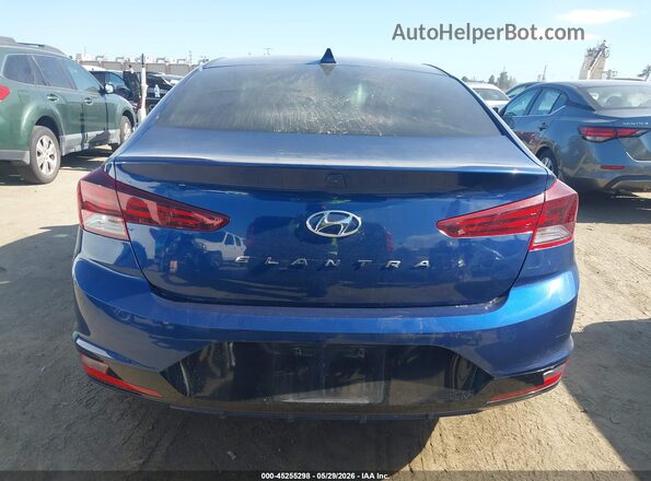 5NPD84LF0LH525374 2020 HYUNDAI ELANTRA Dark Blue 