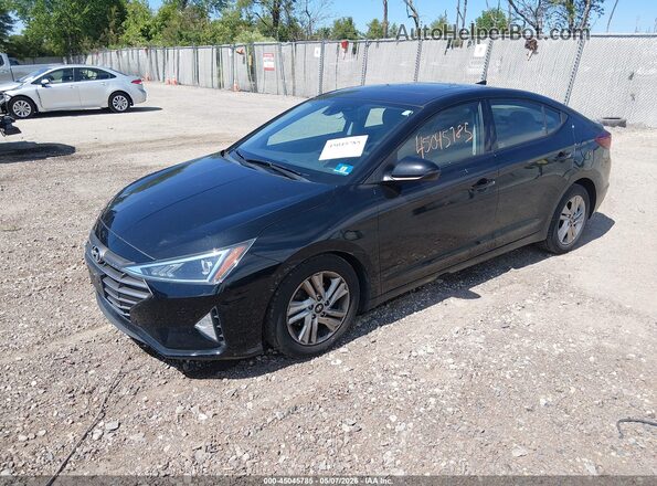 5NPD84LF0LH529277 2020 HYUNDAI ELANTRA Black Передня ліва чверть