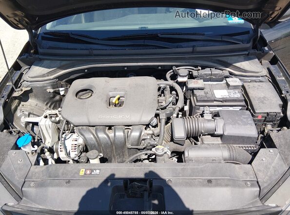 5NPD84LF0LH529277 2020 HYUNDAI ELANTRA Black Вид ззаду