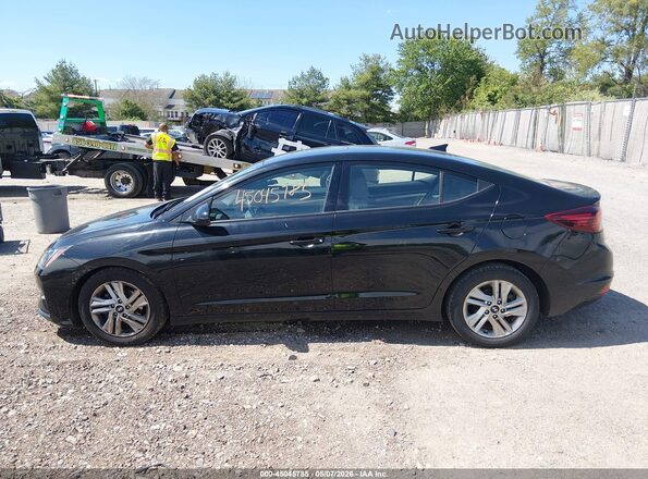 5NPD84LF0LH529277 2020 HYUNDAI ELANTRA Black Панорамний вид салону 360°