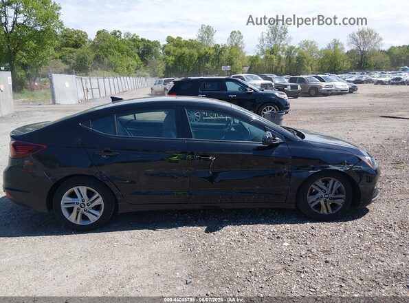 5NPD84LF0LH529277 2020 HYUNDAI ELANTRA Black Вид задньої частини салону