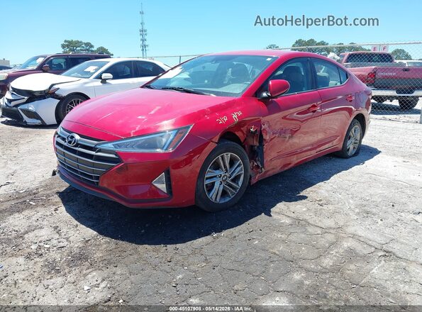 5NPD84LF0LH531434 2020 HYUNDAI ELANTRA Red 