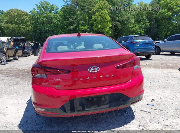5NPD84LF0LH531434 2020 HYUNDAI ELANTRA Red 