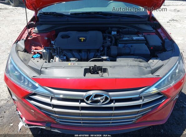 5NPD84LF0LH531434 2020 HYUNDAI ELANTRA Red 