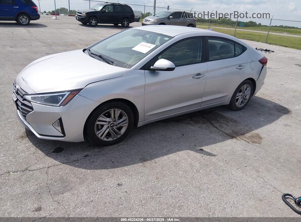 5NPD84LF0LH531448 2020 HYUNDAI ELANTRA Gray Передня ліва чверть