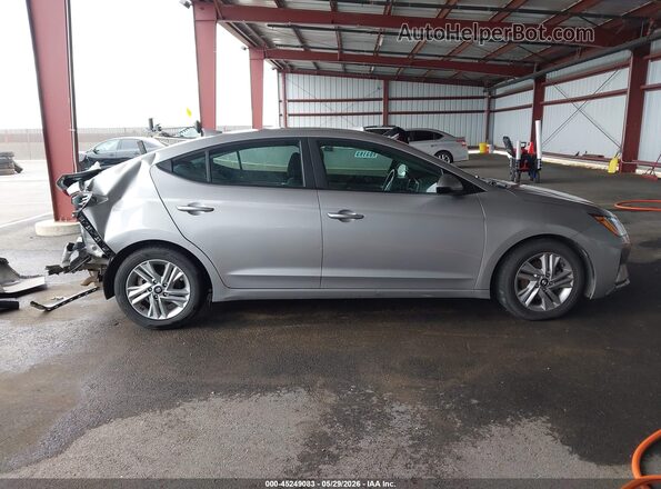 5NPD84LF0LH577829 2020 HYUNDAI ELANTRA Silver Вид задньої частини салону