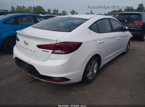 5NPD84LF0LH581931 2020 HYUNDAI ELANTRA Белый Задняя правая четверть