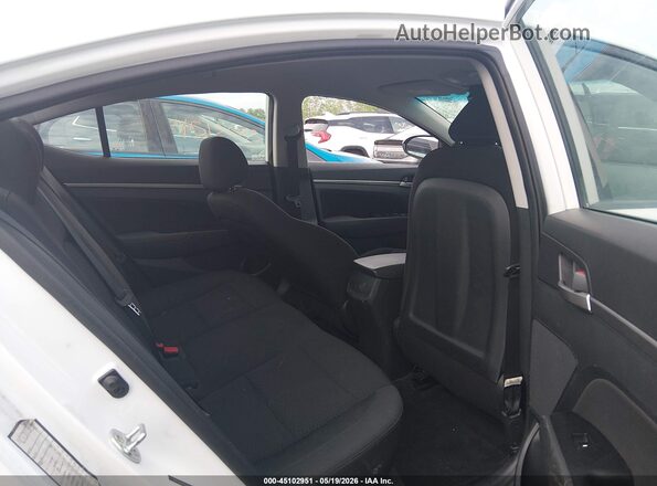 5NPD84LF0LH581931 2020 HYUNDAI ELANTRA Белый Вид наклейки с VIN-кодом