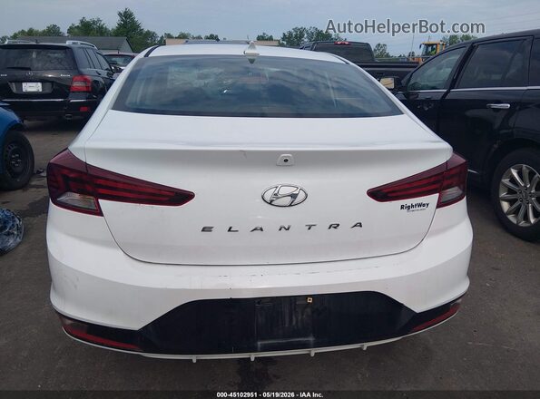 5NPD84LF0LH581931 2020 HYUNDAI ELANTRA Белый 