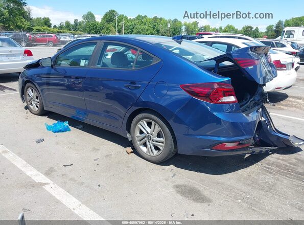 5NPD84LF0LH583565 2020 HYUNDAI ELANTRA Blue Tył lewy