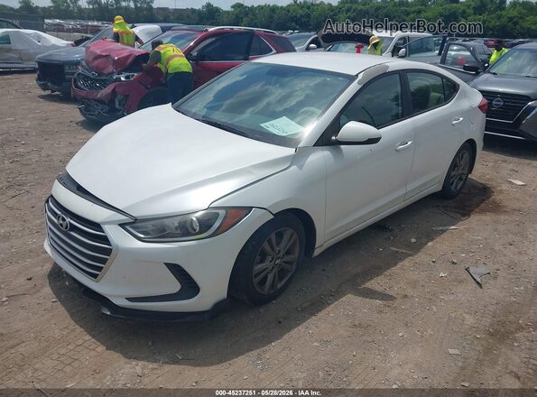 5NPD84LF1HH026350 2017 HYUNDAI ELANTRA White Przód lewy