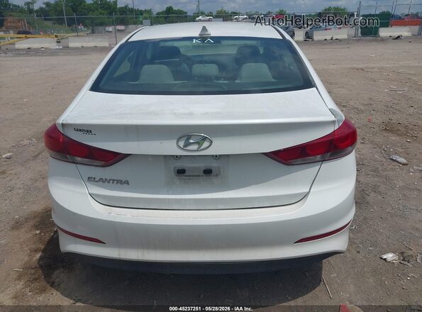 5NPD84LF1HH026350 2017 HYUNDAI ELANTRA White 
