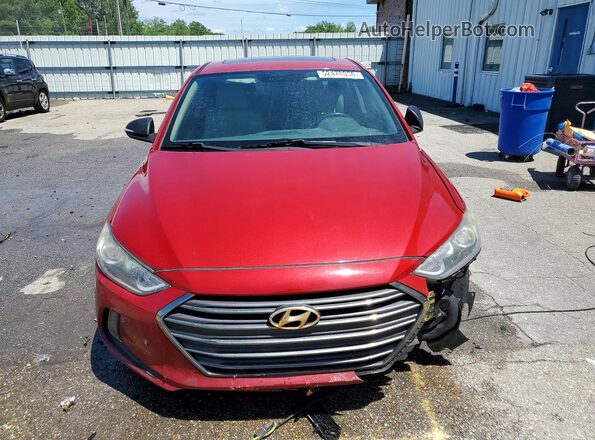5NPD84LF1HH049305 2017 HYUNDAI ELANTRA Red 