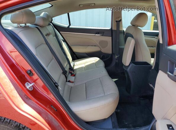 5NPD84LF1HH049305 2017 HYUNDAI ELANTRA Red 