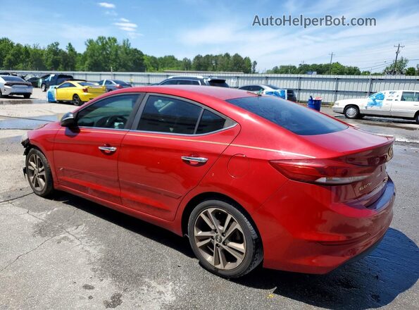 5NPD84LF1HH049305 2017 HYUNDAI ELANTRA Red 