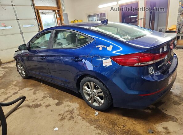 5NPD84LF1HH167970 2017 HYUNDAI ELANTRA Blue 