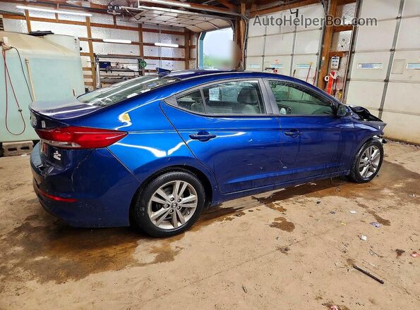 5NPD84LF1HH167970 2017 HYUNDAI ELANTRA Blue 
