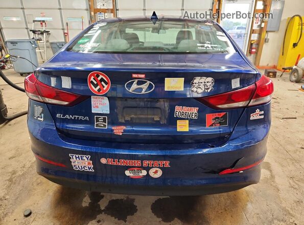 5NPD84LF1HH167970 2017 HYUNDAI ELANTRA Blue 