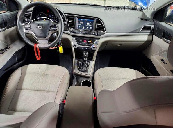5NPD84LF1HH167970 2017 HYUNDAI ELANTRA Blue 