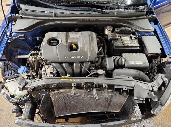 5NPD84LF1HH167970 2017 HYUNDAI ELANTRA Blue 